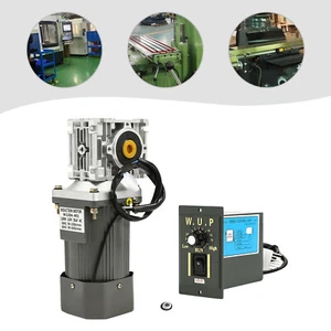 Riduttore Ingranaggio AC Alta Coppia 110V 15RPM 90K Bassa Velocità Reversibile + Governatore - Foto 1 di 18