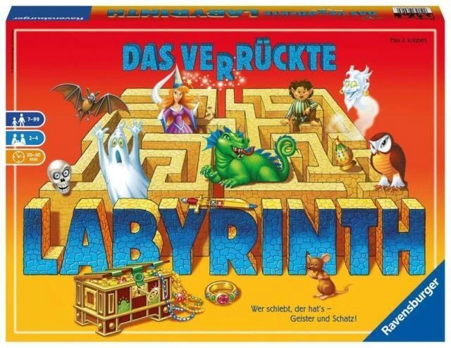 Ravensburger 26446 Das verrückte Labyrinth - Familienspiel