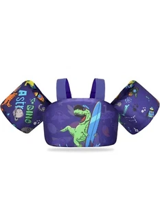 Kids Swim Vest Life Jacket for 22-66 Pounds Boys & Girls Toddler Floaties Bx 15 - Picture 1 of 7