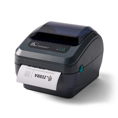 Zebra GK420d Thermal 4” Label Printer USB, Wireless, Bluetooth - GK42-202520-000 - Image 1 of 4