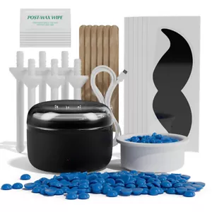 Nose Wax Kit Hair Waxing Kit w/ Beans Ear Body Hair Removal Men Women Painless - Picture 1 of 16