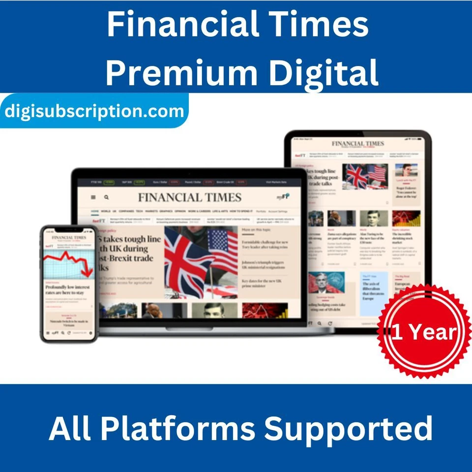 Financial Times Premium Digital Subscription 1,2,4 Years. All Platform Supported - Image 1 of 1