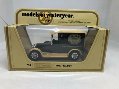 Matchbox Models of Yesteryear Y-5 1927 Talbot Van 'Wrights' - Image 1 of 4