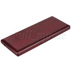 Musical Wooden Clarinet Reed Box Hold 10pcs Reeds Easy-to-use Mahogany Color