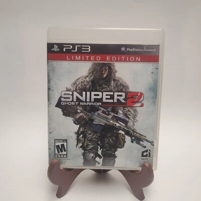 Sniper 2: Ghost Warrior Limited Edition - PS3 PlayStation 3 CIB w/History insert - Image 1 of 4
