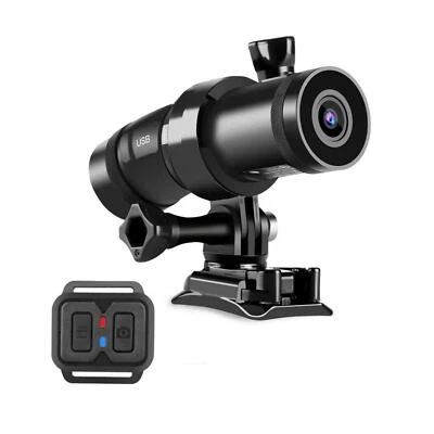 Techalogic DC-1 Full HD Dual Lens Camera Motorcycle Helmet & Horse Riding Hat - Image 1 of 4