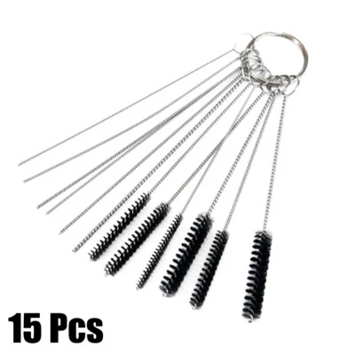 Kit de pulverización de suciedad de carbono para carburador de aguja y cepillo de limpieza de motocicletas de 15 piezas Foto 1 de 4