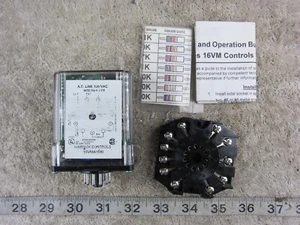 Warrick Controls Gems 16VMA1M0 Direct 4.7KΩ 120V Coil Control Relay, New - Picture 1 of 3
