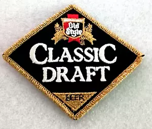 Giacca Cappello Giacca Vecchio Stile Classico Draft Birra Vecchio Stile Toppa Nuovo NOS - Foto 1 di 3
