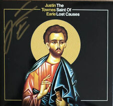 Justin Townes Earle Signed Saint Of Lost Causes CD Autographed Auto
