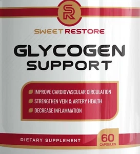 Sweet Restore Glycogen Support Blood Health Support Supplement - 60 Capsules - Picture 1 of 1