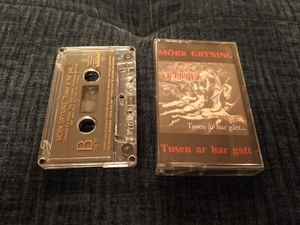 Mörk Gryning Tusen ar har Gatt Cassette MC Necrophobic Emperor Dissection Dawn - Picture 1 of 5