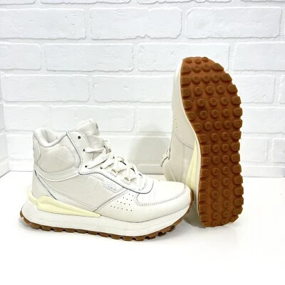 Mujer Talla 7 Zapatos Fila Harlem Plataforma Alta Zapatillas Botas Crema y Marfil, Cuero Foto 1 de 4