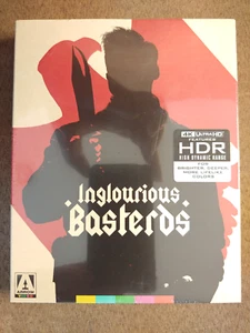 Inglourious Basterds (4K UHD, 2009) NEW Arrow Limited Edition set; Tarantino - Picture 1 of 2