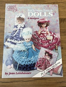 Crocheted Bathroom Tissue Doll Dresses O291 - Picture 1 of 4