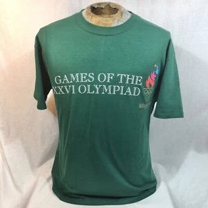 Camiseta de colección de los Juegos Olímpicos del Centenario de Atlanta 1996 para hombre grande puntada única - Imagen 1 de 11
