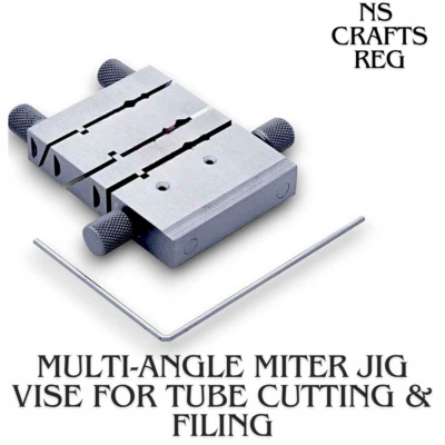 Профессиональные многоугольные торцевые тиски для резки и подачи труб для ювелиров - Изображение 1 из 4