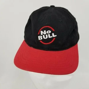 Vintage 90er No Bull NHRA Winston Drag Racing bestickt Erwachsene Strapback Cap Vater Mütze - Bild 1 von 11