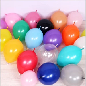12" Linking Balloons Quick Link Baloon Pack of 10-50 balloon party decoration UK - Picture 1 of 32