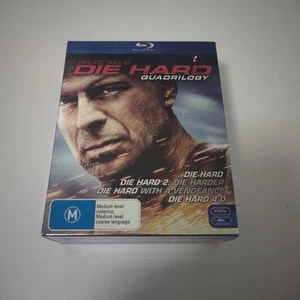 Die Hard Quadrilogy Boxset Blu-ray 4 Discs - Picture 1 of 4