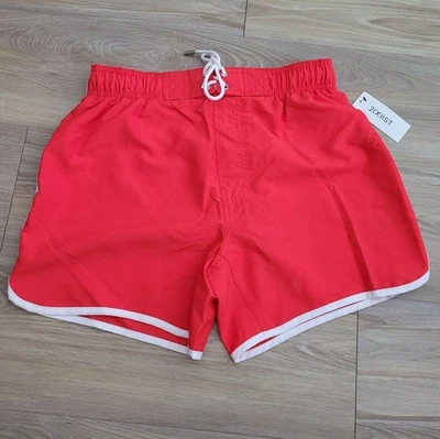 Оранжевые плавки 2xist с белой отделкой размер Small - Изображение 1 из 4