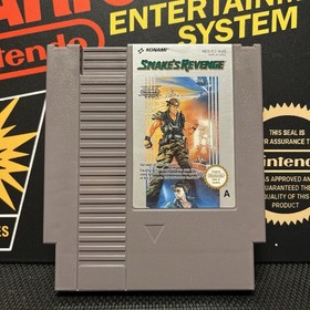 Snake's Revenge Nintendo Nes PAL A GREAT LABEL TESTED FREE TRACKED POSTAGE