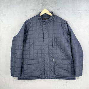 Guinness Fleece Lined Quilted Jacket Men’s Size XL Navy Full Zip Outdoors Walk - Picture 1 of 19