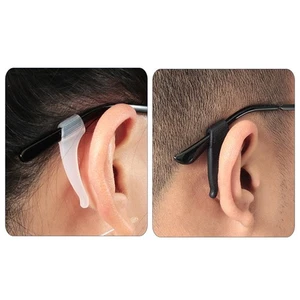 5pairs Silicone Anti-slip Ear Hooks Women Men Antiskid Glasses Leg Ear Sleev _pu - Picture 1 of 24