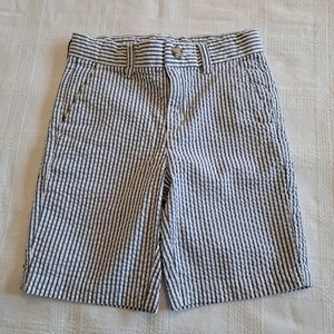 Gymboree boys size 6 Dressed up line shorts SEERSUCKER EUC DRESSED UP LINE - Picture 1 of 6