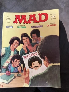 Mad Magazine March 1977  No 189  Welcome Back Kotter - Picture 1 of 2