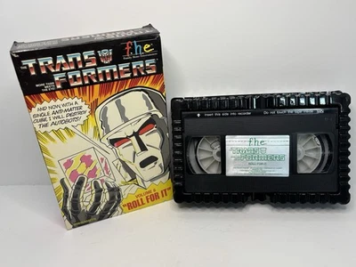 Vintage Transformers VHS Tape Vol 6 Roll For It FHE F.H.E. Big Box 1984 - Image 1 of 4