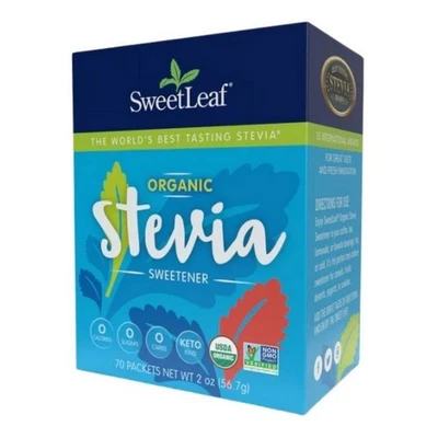 Organic Stevia Sweetener 70 Count  by Sweetleaf Stevia - Image 1 of 3