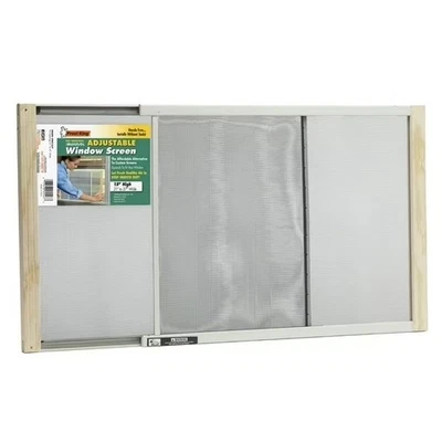 Frost King Adjustable Window Screen, 15" High with Wood Frame - Image 1 of 4