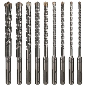 9PCS/Set 1/5"~5/8" Drill Bit SDS PLUS Rotary Hammer Concrete Masonry Carbide Tip - Picture 1 of 8