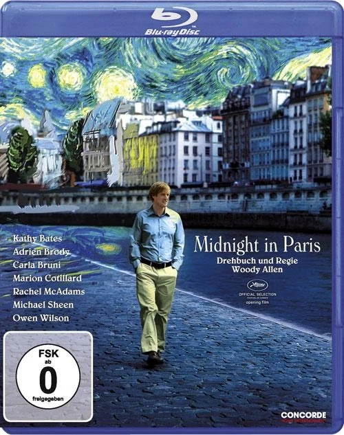 Blu-ray/ Midnight in Paris - ein Woody Allen Film !! Topzustand !! - Bild 1 von 1