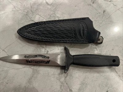 Vintage Parker Smoky Mountain Toothpick Boot Knife - Image 1 of 4