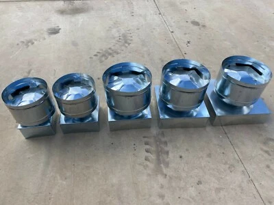 FUMAIOLO,COMIGNOLO ANTIVENTO A  BOTTE BASE QUADRA ZINCATO (17/22/27/32/37/42) - Image 1 of 4