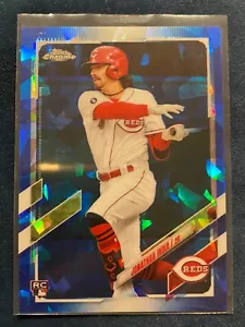 JONATHAN INDIA Rookie 2021 Topps Chrome Update Sapphire RC #US286 Reds - Picture 1 of 2
