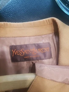 Yves Saint Laurent rara giacca 34R pantaloni 32x29 anni 70 tuta uomo 3 pezzi incredibile - Foto 1 di 23