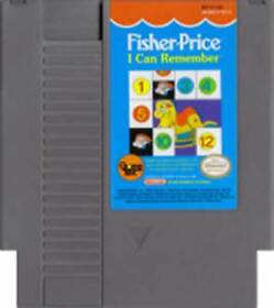 Fisher Price I Can Remember - NES Nintendo Game