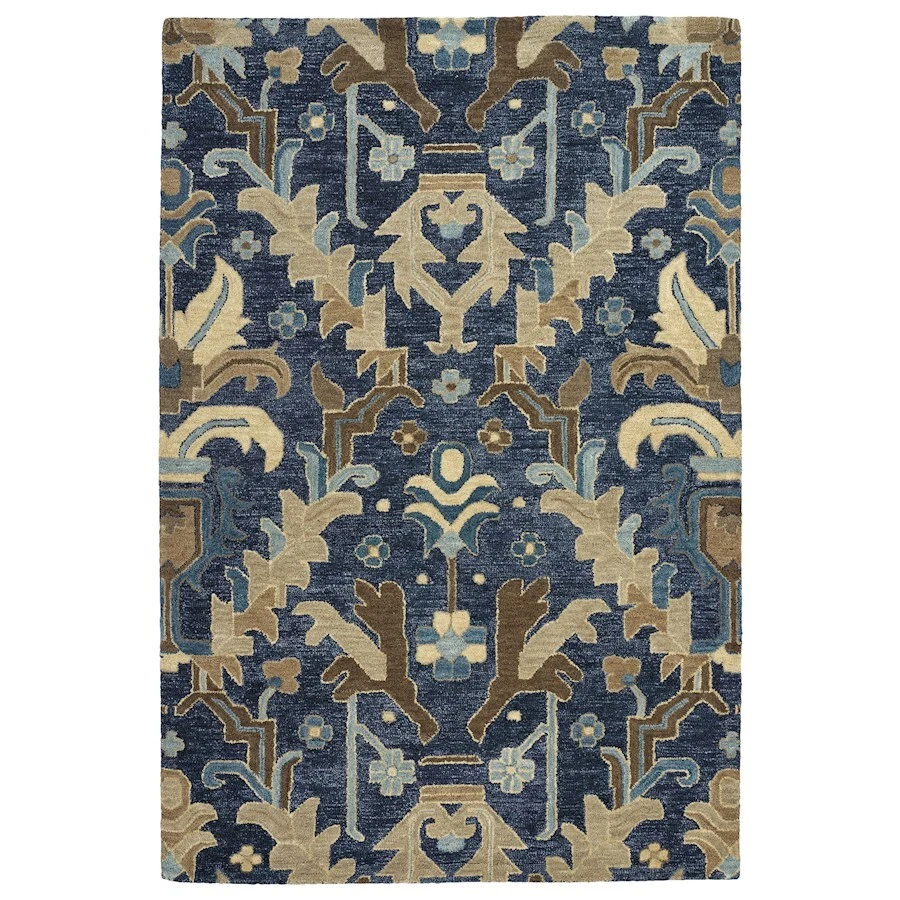 Alfombra Kaleen Rugs 5311 Brooklyn, azul marino, 8'x11' - 5311-22-811 Foto 1 de 1