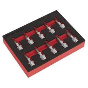 Set Di Bit A Incastro TRX-Star* Sealey 10 Pezzi 3/8"Sq Drive AK6242 - Picture 1 of 2