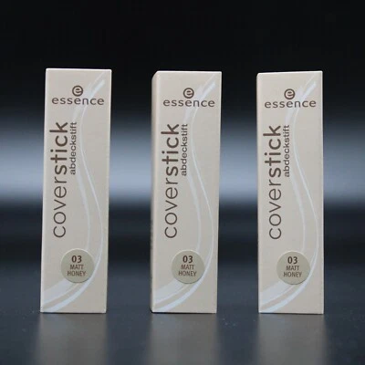 3x Essence Coverstick Abdeckstift Matt Honey (524745) 3x5g - NEU OVP - Bild 1 von 2