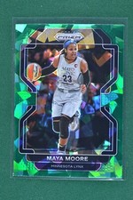 2022 Panini Prizm WNBA Maya Moore GREEN ICE Minnesota Lynx #100
