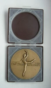 POLEN 200 JAHRE BALLETTMUSIK POLNISCH POLEN MEDAILLE verpackt RAR - Bild 1 von 3