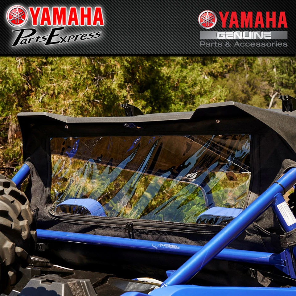 NEW 2016 - 2018 YAMAHA YXZ1000R YXZ 1000 R SS BLACK REAR WINDOW 2HC-K750A-V0-00 - Image 1 of 1