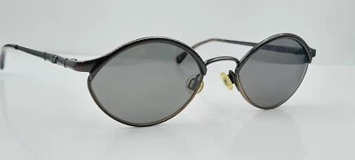 Gafas de sol vintage Emporio Armarni 022 887 gris ovaladas de metal Italia SOLO MARCOS Foto 1 de 4