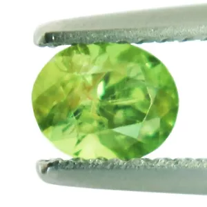 Splendid 0.68ct Oval Cut Green Color Natural Demantoid Garnet mined at Namibia - Bild 1 von 8