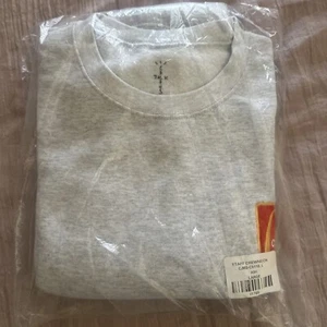 Travis Scott x McDonald's Cactus Jack Staff Crewneck Red Ash Grey Size Large - Picture 1 of 4