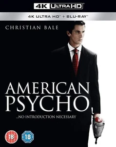 AMERICAN PSYCHO 4K ULTRA HD + BLU RAY (Christian Bale) New Region B - Picture 1 of 1